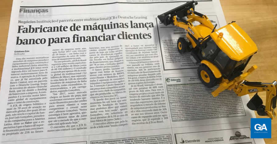 JCB Finance é destaque na imprensa