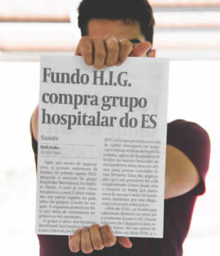 Aquisição de grupo hospitalar pela H.I.G. Brasil ganha ênfase no Valor Econômico