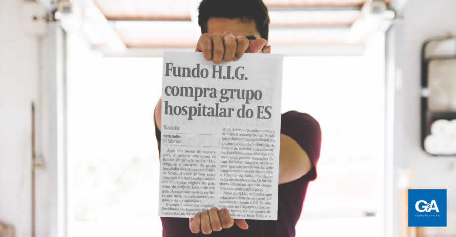 Aquisição de grupo hospitalar pela H.I.G. Brasil ganha ênfase no Valor Econômico
