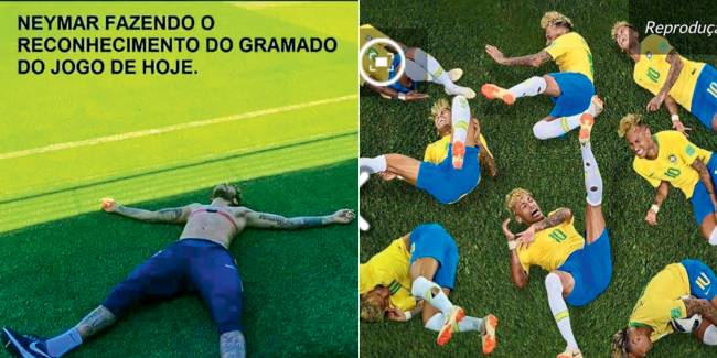 memes do Neymar - memes na estratégia de comunicação