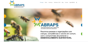 screenshot do site da Abraps - responsabilidade empresarial