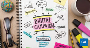 folha com plano de marketing digital - marketing digital para agencias de comunicação